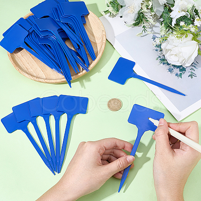 50Pcs Plastic Plant Labels FIND-SP0005-64E-1