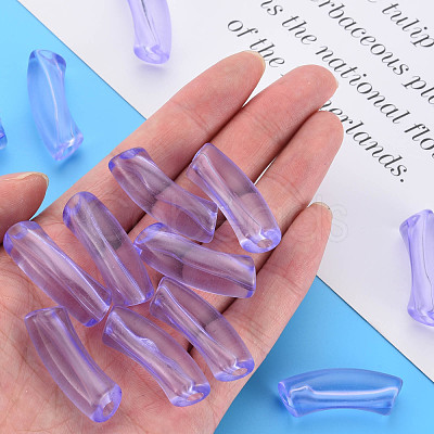 Transparent Acrylic Beads MACR-S372-001C-003-1