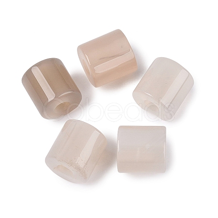 Natural Agate European Beads G-P520-05U-1