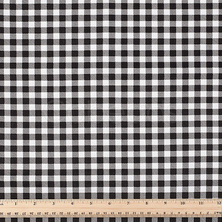 Tartan Pattern Cotton Fabric AJEW-WH0410-121A-1