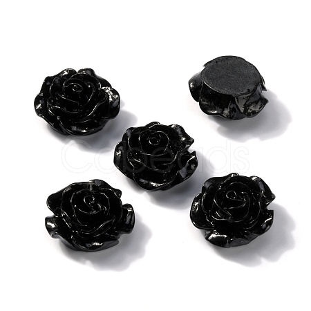 Opaque Resin Cabochons CRES-WH0013-04C-1