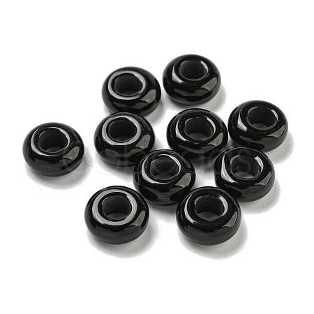 Natural Black Stone Beads G-Q173-03A-16-1