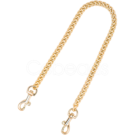 1Pc Alloy Twisted Bag Chains with Clasps PURS-CN0001-10-1