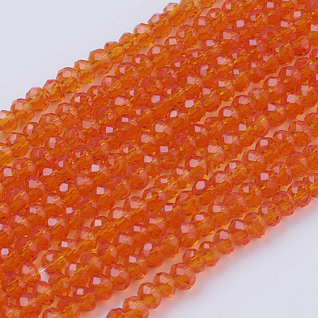 Glass Beads Strands GLAA-G045-B01-1