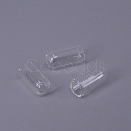 Handmade Blown Glass Bottles GLAA-WH0018-69-1