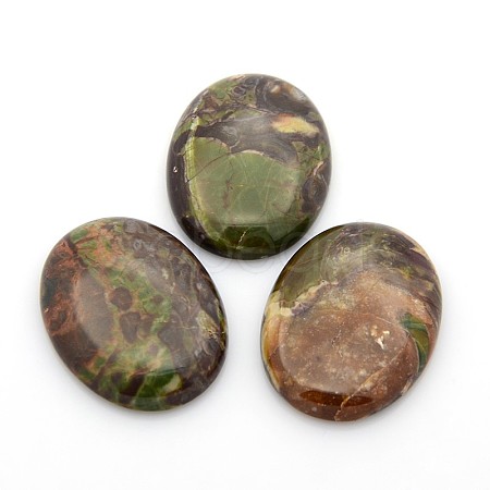 Natural Gemstone Cabochons G-P024-05-1