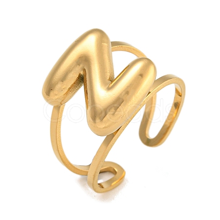 304 Stainless Steel Finger Ring RJEW-L125-02G-26-1