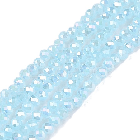 Electroplate Glass Beads Strands LS-EGLA-A044-J3mm-B04-1