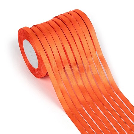 Single Face Solid Color Satin Ribbon SRIB-S051-10mm-025-1