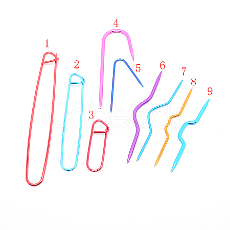 Aluminum Crochet Tool Set DIY-WH0177-28-1
