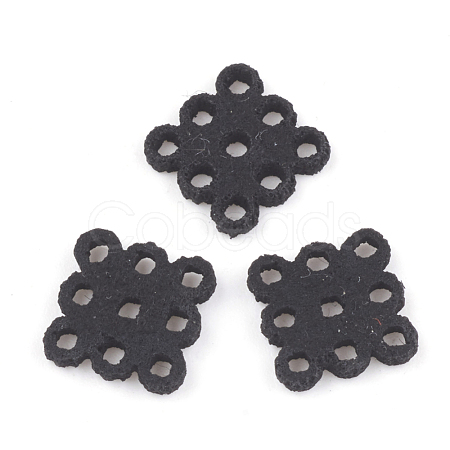 PU Leather Fabric Beads FIND-T020-070-1