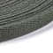 Cotton Twill Tape Ribbons, Herringbone Ribbons, for Sewing Craft, Dark Slate Gray, 3/8 inch(10mm), about 50yard/roll(45.72m/roll)