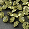 Grade A Glass Pointed Back Chaton Rhinestones, Back Plated, Diamond, Jonquil, 4.0~4.2mm, about 144pcs/gross