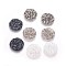 Glitter Hotfix Rhinestone, Iron on Patches, Dress Shoes Garment Decoration, Flat Round, Mixed Color, 15~16x1.5mm