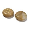 12 Constellation Natural Topaz Jade Cabochons Set G-Q190-03G-2