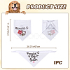 Polyester Dog Bandana AJEW-WH20010-13C-01-2