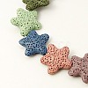 Natural Lava Rock Beads Strands G915-12-3