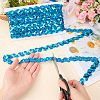 Polyester Paillette Beads OCOR-WH20012-13F-3
