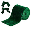 5 Yards Polyester Frayed Ribbon OCOR-WH0082-226B-05-1