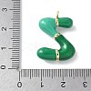 Brass Enamel Pendants KK-E093-03G-Z-02-3