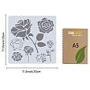 Gorgecraft 2Pcs 2 Styles Plastic Drawing Painting Stencils Templates DIY-GF0006-01B-2