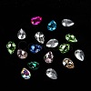 Pointed Back Glass Rhinestone Cabochons RGLA-T081-7x10mm-8