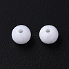 Opaque Acrylic Beads X-MACR-S370-C8mm-01-3