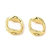 Rack Plating Brass Linking Rings KK-K346-06G-2
