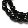 Natural Obsidian Beads Strands G-I351-B08-3