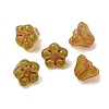 Handmade Lampwork Bead Caps LA-CBAA1BE-02K-1