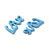 Spray Painted 201 Stainless Steel Charms STAS-G304-16B-2