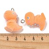 Flocky Acrylic Pendants FIND-A044-01H-3