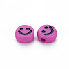 Opaque Acrylic Beads X-MACR-N008-55-B-2