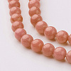 Natural Mashan Jade Round Beads Strands X-G-D263-10mm-XS18-5