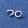 Brass Open Jump Rings KK-G604-08S-14-2