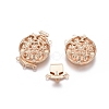 Brass Box Clasps KK-L053-04KCG-3