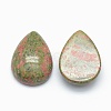 Natural Unakite Cabochons G-E491-B-03-2