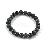 Natural Kambaba Jasper Stretch Beaded Bracelets G-A185-01V-3