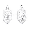 Non-Tarnish 201 Stainless Steel Pendants STAS-N098-254P-3