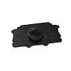 Black Alloy Brooches JEWB-S015-01B-2