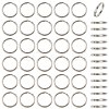 100Pcs Iron Split Key Rings IFIN-FS0001-65B-1
