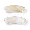 Two Tone Acrylic Beads MACR-WH0015-02-4