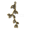 Tibetan Style Alloy Pendants TIBEP-S293-034AB-LF-1