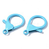 Spray Painted Eco-Friendly Alloy Lobster Claw Clasps X-PALLOY-T080-06A-NR-4