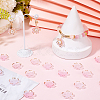 200Pcs Acrylic Bead Caps OACR-SC0001-83G-4
