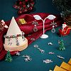 96Pcs 16 Style Tibetan Style Alloy Pendants FIND-SC0004-75-4