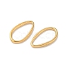 304 Stainless Steel Teardrop Linking Rings STAS-L300-010C-G-2