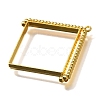 Alloy Open Back Bezel Pendants PALLOY-I223-08G-2