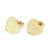 Ion Plating(IP) 304 Stainless Steel Stud Earring Findings STAS-I183-02B-G-2