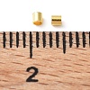 Brass Tube Crimp Beads E001-G-FF-2